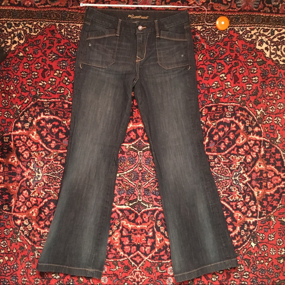 Old Navy Sweetheart Trouser Denim Jeans Size 6